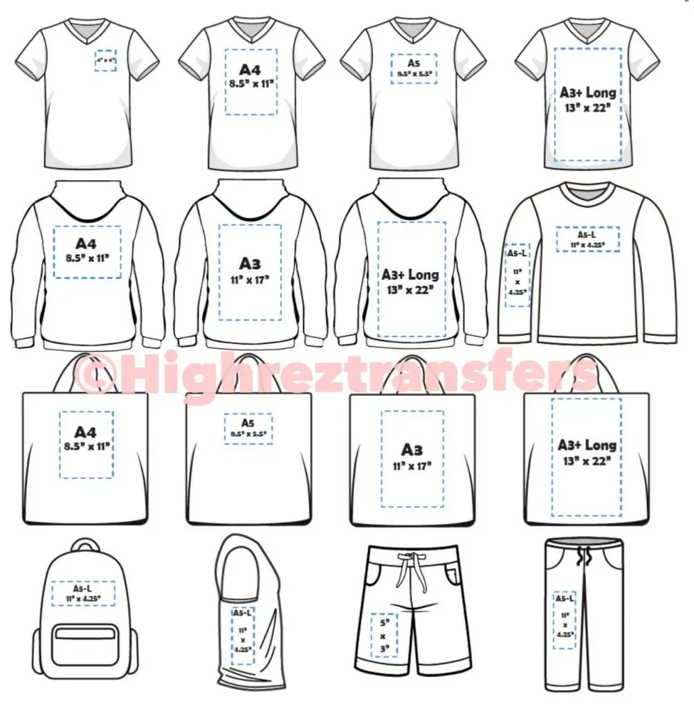 DTF Transfer by Size: Essential Tips for Printers